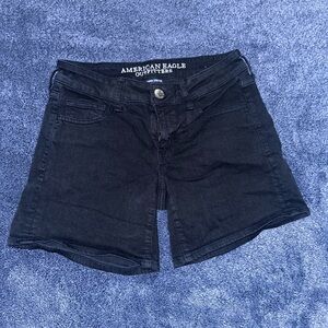 American Eagle Outfitters Women's Black Shorts